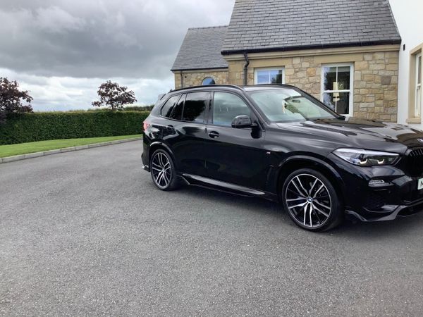 BMW X5 SUV, Diesel Hybrid, 2021, Black