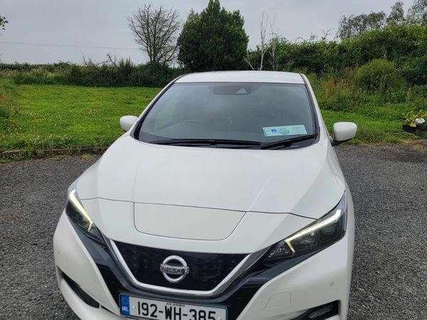 Nissan Leaf Hatchback, Electric, 2019, White