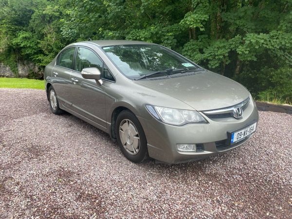 Honda Civic Saloon, Petrol Hybrid, 2009, Grey