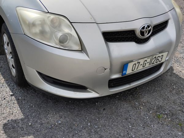 Toyota Auris Hatchback, Diesel, 2007, Silver