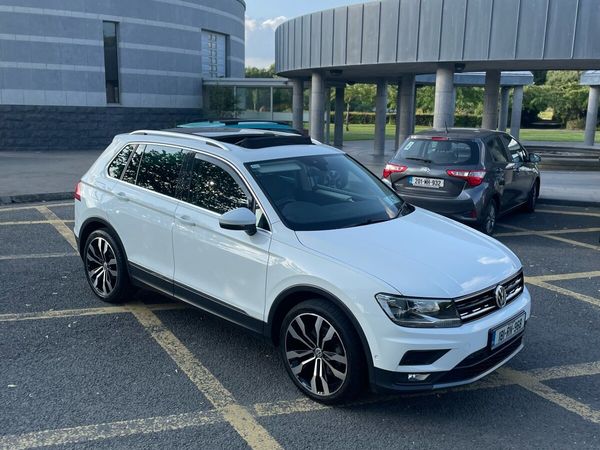Volkswagen Tiguan SUV, Diesel, 2018, White