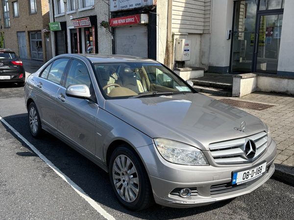 Mercedes-Benz C-Class Saloon, Petrol, 2008, Silver
