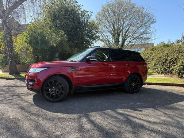 Land Rover Range Rover Sport SUV, Diesel, 2015, Red