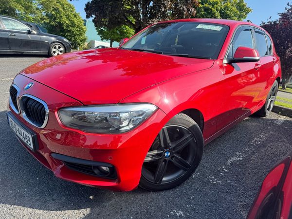BMW 1-Series Hatchback, Diesel, 2016, Red
