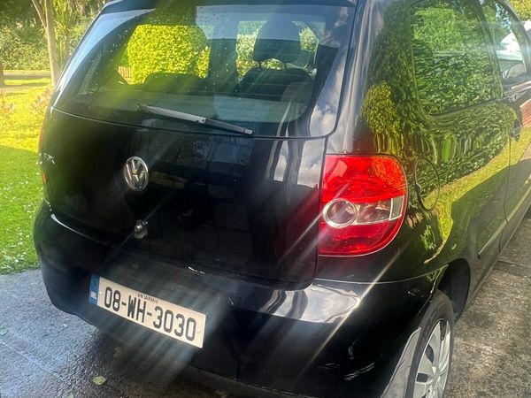 Volkswagen Fox Hatchback, Petrol, 2008, Black