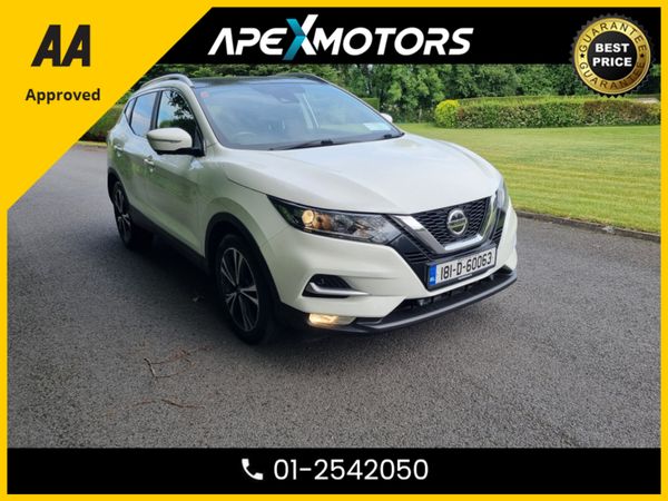 Nissan Qashqai Hatchback, Diesel, 2018, White