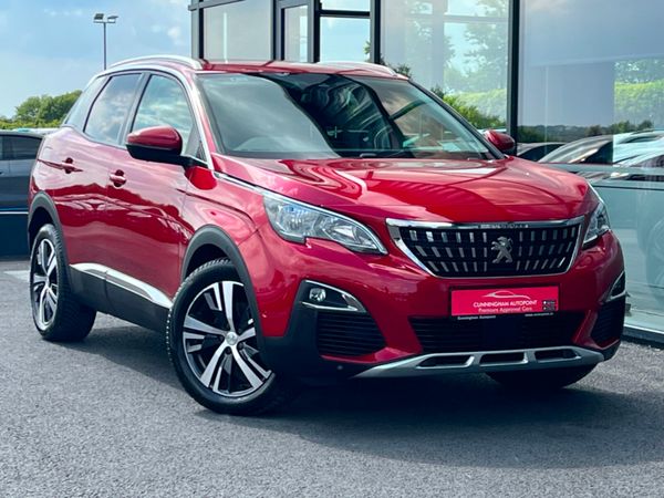 Peugeot 3008 MPV, Diesel, 2018, Red