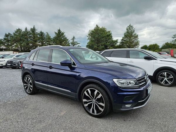 Volkswagen Tiguan Estate, Diesel, 2020, Blue