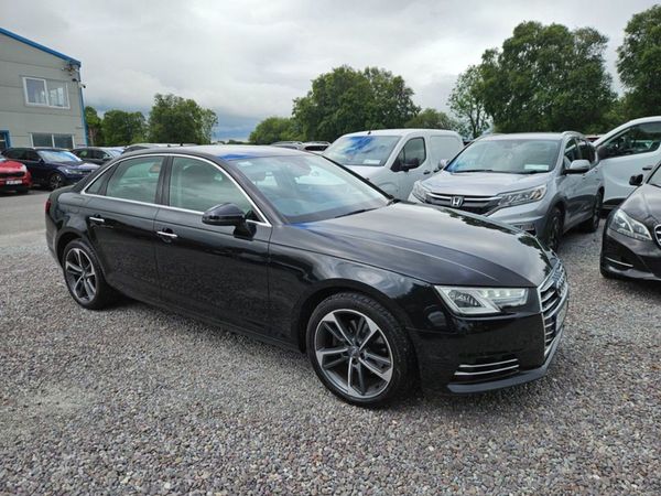 Audi A4 Saloon, Diesel, 2017, Black