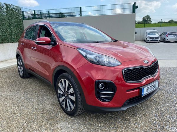 Kia Sportage Estate, Diesel, 2018, Red