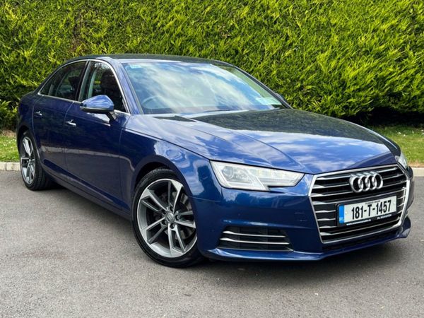 Audi A4 Saloon, Diesel, 2018, Blue