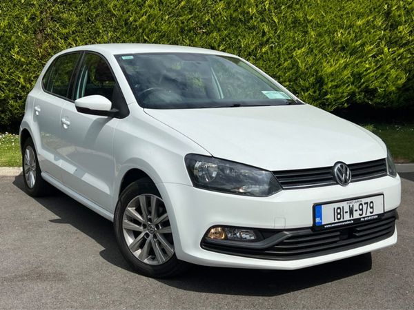 Volkswagen Polo Hatchback, Petrol, 2018, White