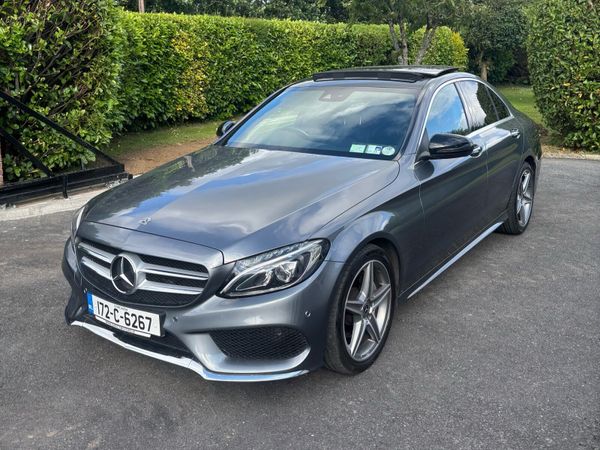 Mercedes-Benz C-Class Saloon, Diesel, 2017, Grey