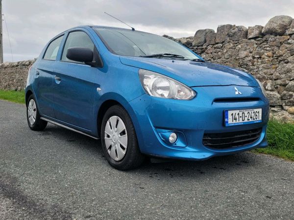 Mitsubishi Space Star Hatchback, Petrol, 2014, Blue