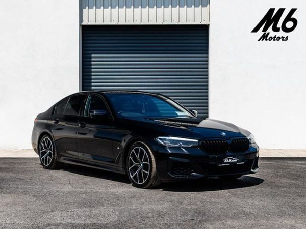 BMW 5-Series Saloon, Diesel, 2021, Black
