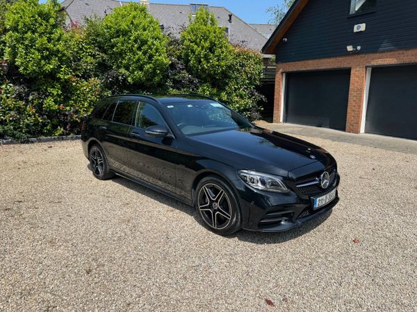 Mercedes-Benz C-Class Estate, Diesel Plug-in Hybrid, 2021, Black