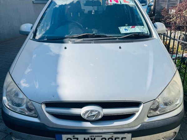 Hyundai Getz Hatchback, Petrol, 2007, Silver