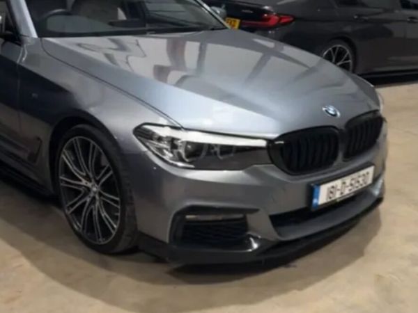 BMW 5-Series Saloon, Diesel, 2018, Blue