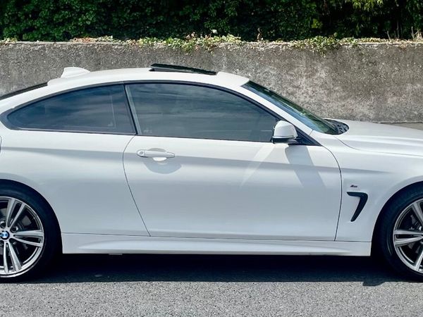 BMW 4-Series Coupe, Diesel, 2014, White