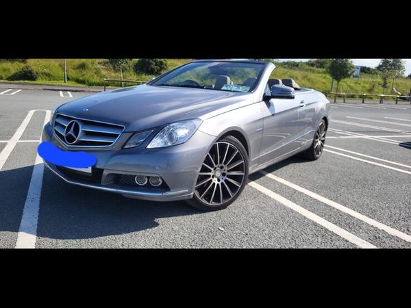 Mercedes-Benz E-Class Convertible, Diesel, 2010, Silver