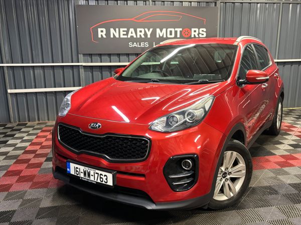 Kia Sportage SUV, Diesel, 2016, Red