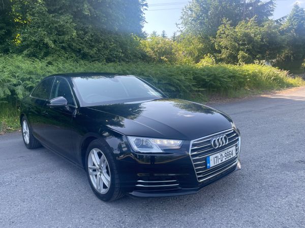 Audi A4 Saloon, Diesel, 2017, Black