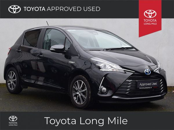 Toyota Yaris Hatchback, Petrol Hybrid, 2020, Black
