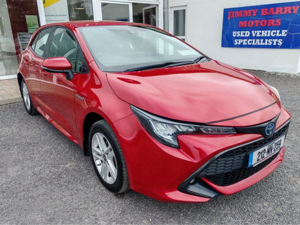 Toyota Corolla Hatchback, Petrol Hybrid, 2021, Red