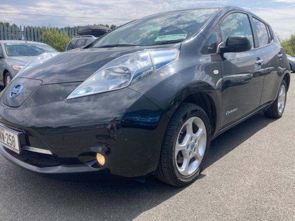 Nissan Leaf Hatchback, Electric, 2014, Black