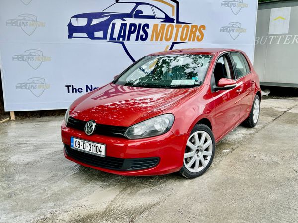 Volkswagen Golf Hatchback, Diesel, 2009, Red