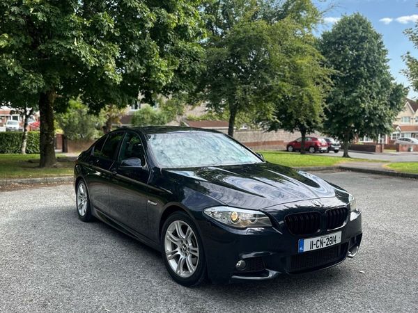 BMW 5-Series Saloon, Diesel, 2011, Black