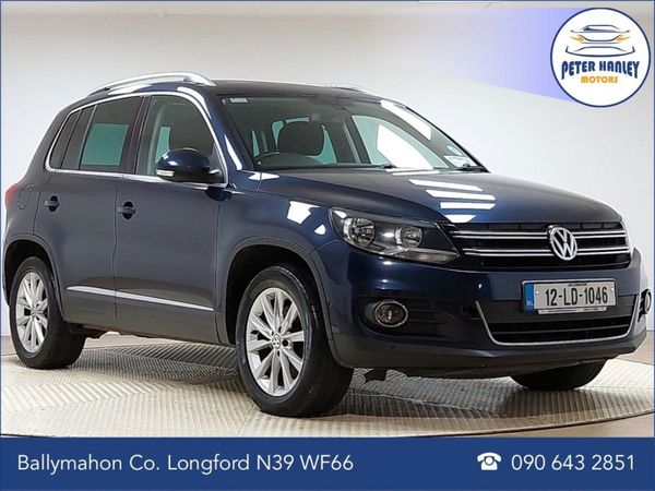 Volkswagen Tiguan SUV, Diesel, 2012, Blue
