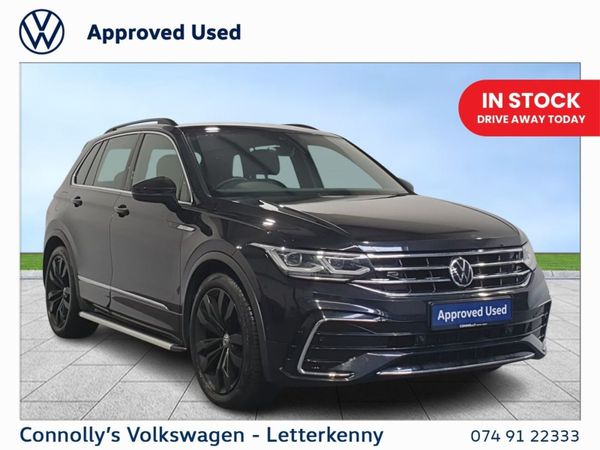Volkswagen Tiguan SUV, Diesel, 2021, Black