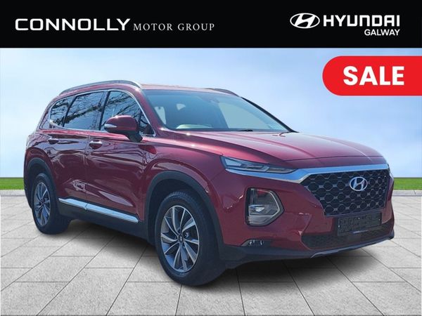 Hyundai Santa Fe SUV, Diesel, 2019, Red