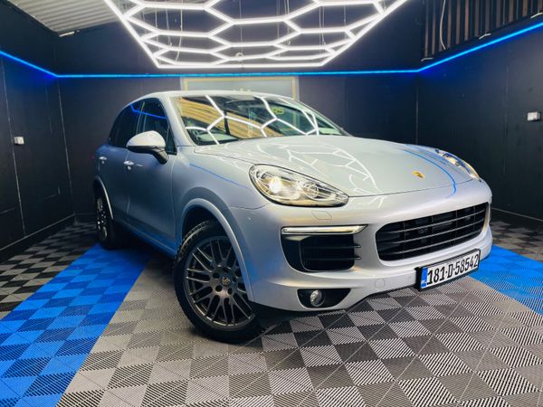 Porsche Cayenne SUV, Diesel, 2018, Silver