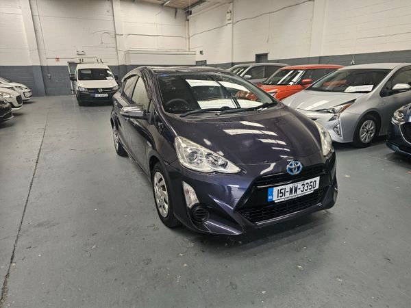 Toyota Aqua Hatchback, Petrol Hybrid, 2015, Blue