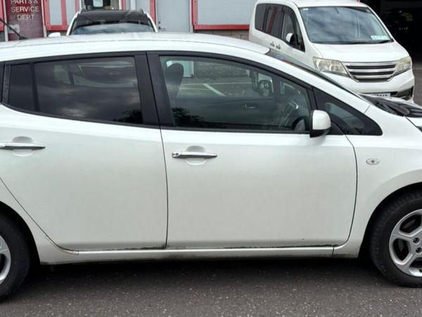 Nissan Leaf Hatchback, Electric, 2014, White