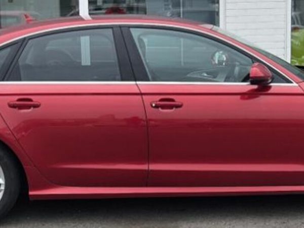 Audi A6 Saloon, Diesel, 2017, Red