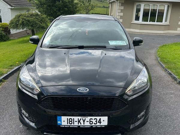 Ford Focus Hatchback, Diesel, 2018, Black