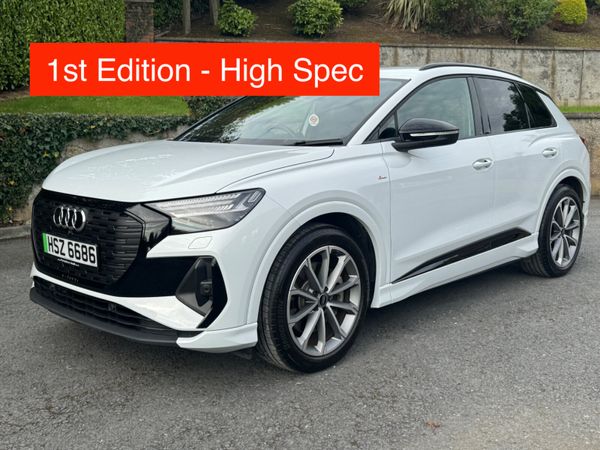 Audi Q4 e-tron SUV, Electric, 2024, White