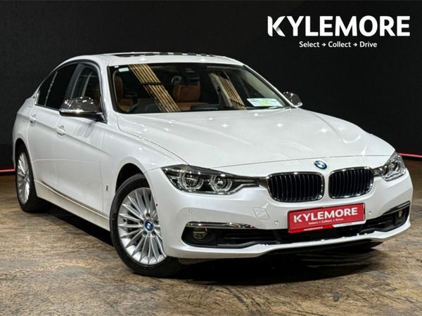 BMW 3-Series Saloon, Petrol Hybrid, 2017, White