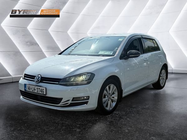 Volkswagen Golf Hatchback, Petrol, 2014, White
