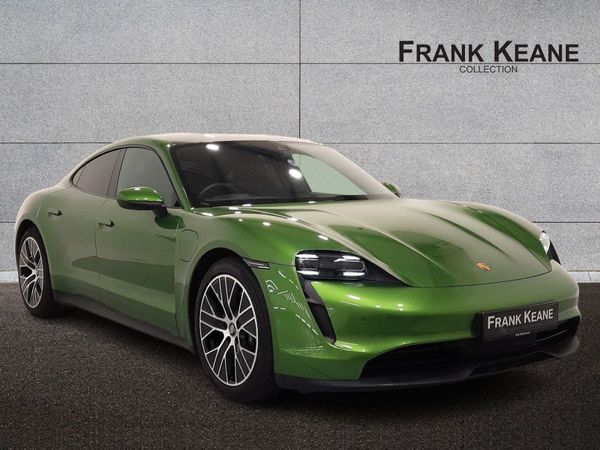 Porsche Taycan Saloon, Electric, 2023, Green