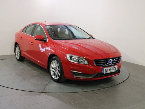 Volvo S60 Saloon, Diesel, 2015, Red