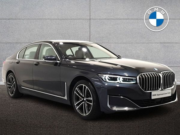 BMW 7-Series Saloon, Petrol Plug-in Hybrid, 2020, Grey