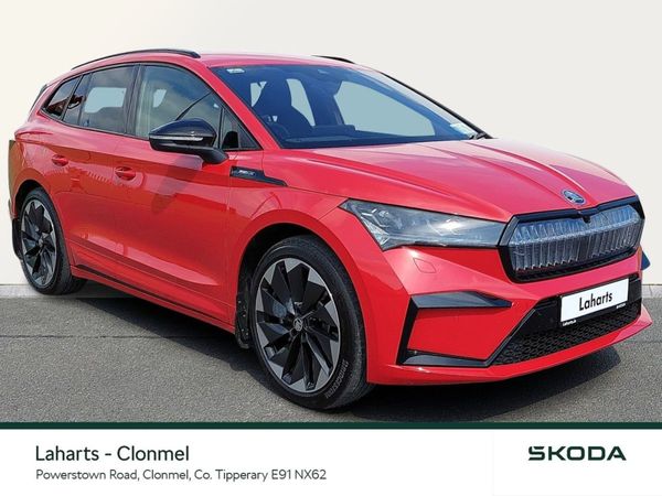 Skoda Enyaq Estate, Electric, 2025, Red