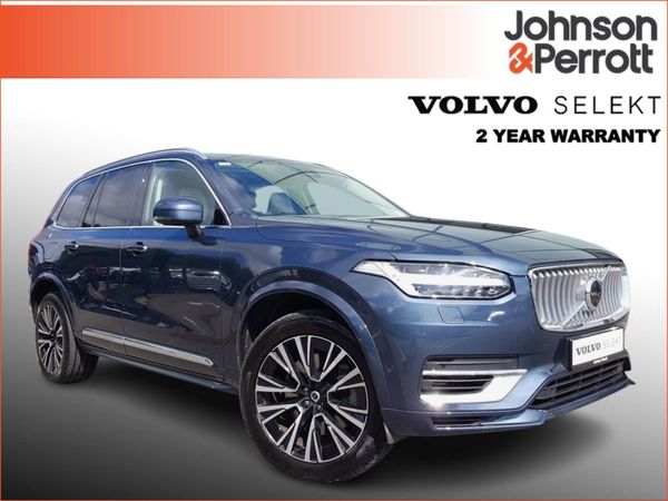 Volvo XC90 SUV, Petrol Plug-in Hybrid, 2023, Blue