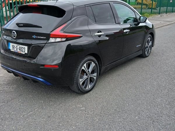 Nissan Leaf Hatchback, Electric, 2019, Black