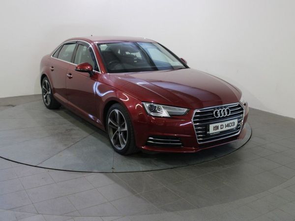 Audi A4 Saloon, Diesel, 2019, Red