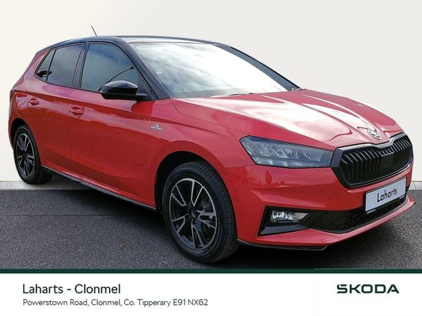 Skoda Fabia Hatchback, Petrol, 2025, Red